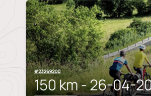 BREVETS 150 OU 200 KM - 26 AVRIL 2026